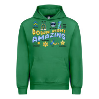 Emerald down right amazing Urban Hoodie - Artiststas