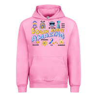 Fuchsia Pink down right amazing Urban Hoodie - Artiststas