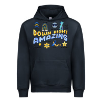 Navy down right amazing Urban Hoodie - Artiststas