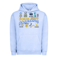 Pigment Grape Ice down right amazing Urban Hoodie - Artiststas