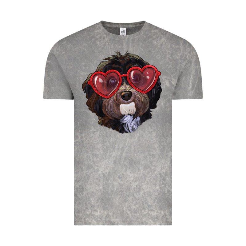 Havanese Dog With Love Glasses Vintage Tee by RanaPortraitStore | Teevron