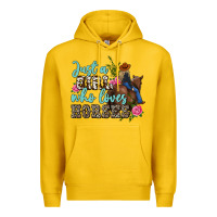 Lemon just a girl who loves horses Premium Hoodie - MaliasSmallBusiness