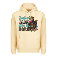 Pina Colada just a girl who loves horses Premium Hoodie - MaliasSmallBusiness