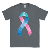 Charcoal Heather thyroid cancer ribbon fa element Classic Tee - FaDigitalArtStudio