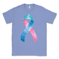 Colony Blue thyroid cancer ribbon fa element Classic Tee - FaDigitalArtStudio