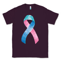 Plum thyroid cancer ribbon fa element Classic Tee - FaDigitalArtStudio