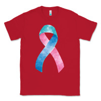 Red thyroid cancer ribbon fa element Classic Tee - FaDigitalArtStudio