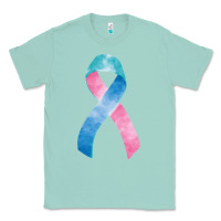 Seafoam thyroid cancer ribbon fa element Classic Tee - FaDigitalArtStudio