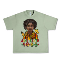 Oil Green juneteenth 1865 black boy Urban Heavy Tee - BarkalooDesign