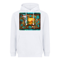 White western horse sunset turquoise's gemstones mousepad Heavyweight Hoodie - BarkalooDesign