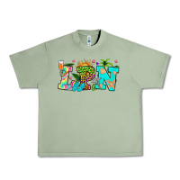 Oil Green summer lpn Urban Heavy Tee - texasbilliewilder