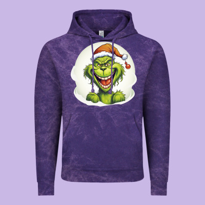 Grinch Vintage Hoodie Designed By Unal Design