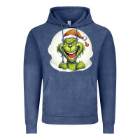 Vintage Denim Grinch Vintage Hoodie - Unal Design