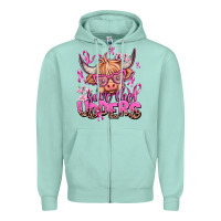 Seafoam save the udders Zipper Hoodie - AdoDesignShop