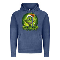 Vintage Denim Grinch Vintage Hoodie - Unal Design