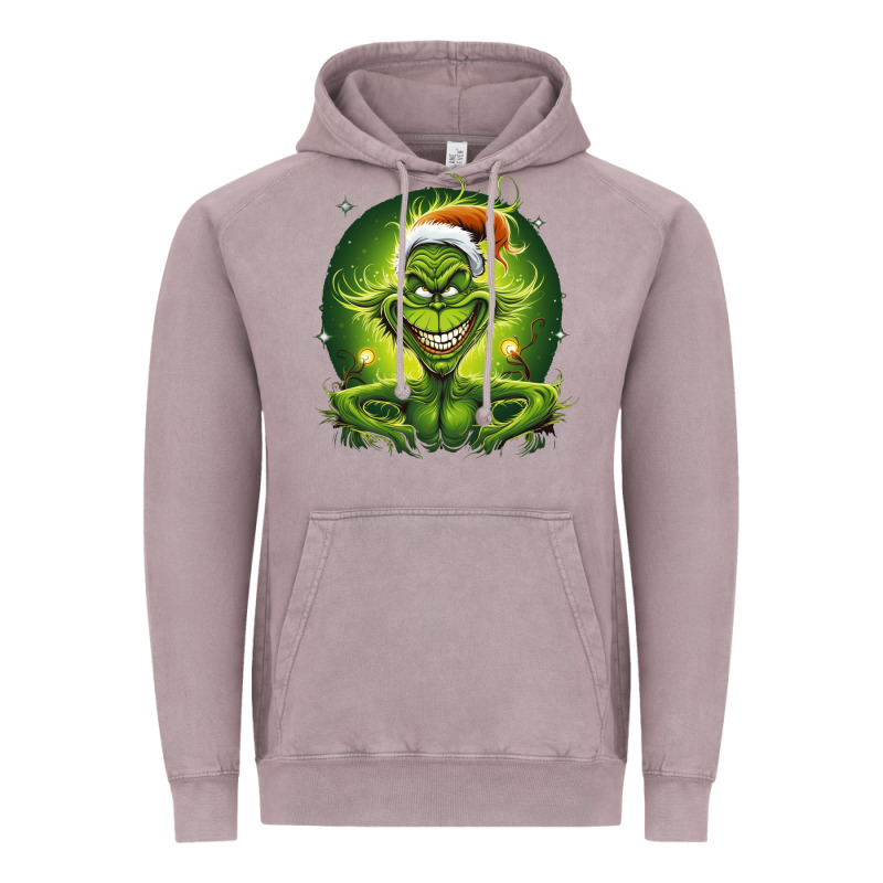 Grinch Vintage Hoodie by Unal Design | Teevron