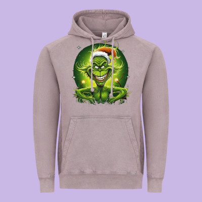 Grinch Vintage Hoodie Designed By Unal Design