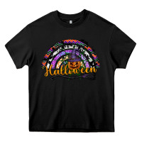 Black Halloween Heavy Core Tee - SublimationCraftShop
