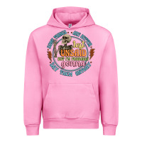 Fuchsia Pink some things are better left unsaid Urban Hoodie - Artiststas