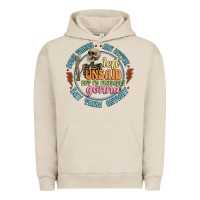 Pigment French Oak some things are better left unsaid Urban Hoodie - Artiststas