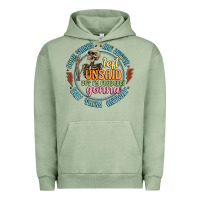 Pigment Oil Green some things are better left unsaid Urban Hoodie - Artiststas