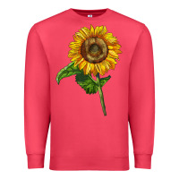 Cardinal mammoth sunflower Premium Sweatshirt - LillyAllenDesigns