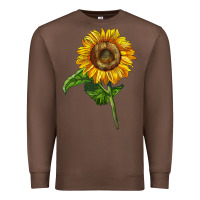 Chestnut mammoth sunflower Premium Sweatshirt - LillyAllenDesigns