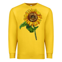 Lemon mammoth sunflower Premium Sweatshirt - LillyAllenDesigns