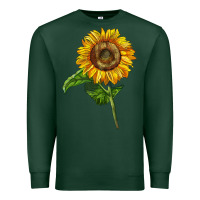 Sports Green mammoth sunflower Premium Sweatshirt - LillyAllenDesigns