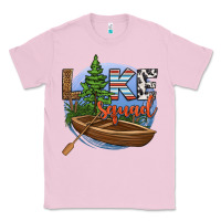 Bubblegum Pink lake squad Classic Tee - HRA Design Shop