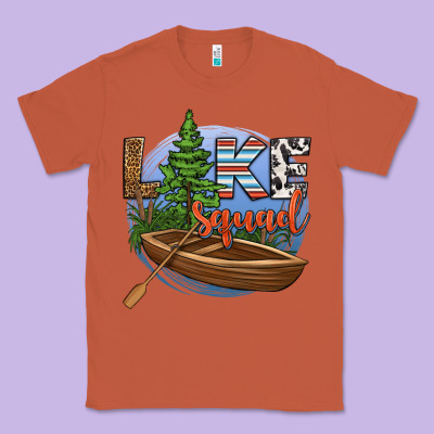 Lake Squad Classic Tee Designed By Hra Design Shop