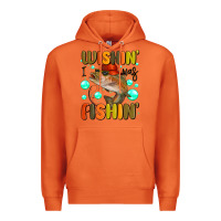 Carrot wishing i was fishing Premium Hoodie - MaliasSmallBusiness