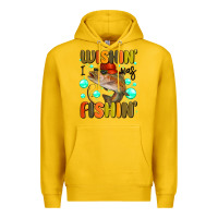 Lemon wishing i was fishing Premium Hoodie - MaliasSmallBusiness