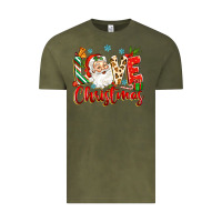 Vintage Olive love christmas Vintage Tee - Zillion Design Studio