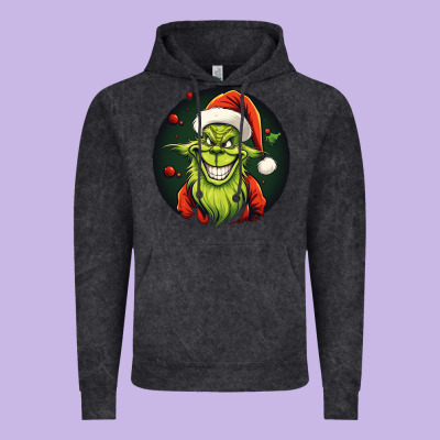 Grinch Vintage Hoodie Designed By Unal Design