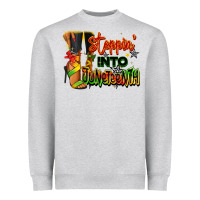 Heather Grey Steppin' into Juneteenth black fashion girl Heavyweight Sweatshirt - RanaPortraitStore