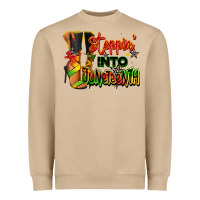 Mushroom Steppin' into Juneteenth black fashion girl Heavyweight Sweatshirt - RanaPortraitStore