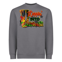 Storm Steppin' into Juneteenth black fashion girl Heavyweight Sweatshirt - RanaPortraitStore