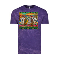 Cloud Purple alpacas Vintage Tee - BarkalooDesign