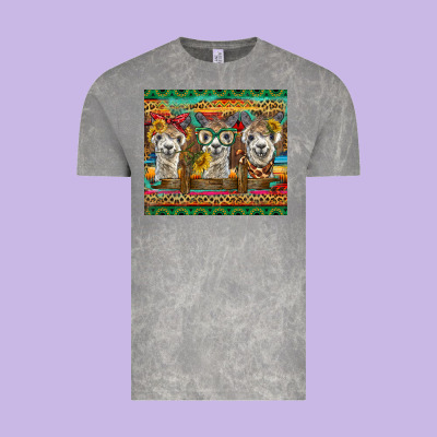 Alpacas Vintage Tee Designed By Barkaloodesign