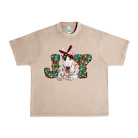 French Oak Christmas joy bull terrier Urban Heavy Tee - RanaPortraitStore