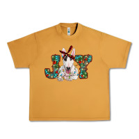 Peanut Butter Christmas joy bull terrier Urban Heavy Tee - RanaPortraitStore