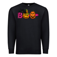 Black boo pumpkins Premium Sweatshirt - Jasminsmagicworld