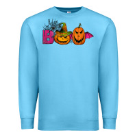 Ocean Blue boo pumpkins Premium Sweatshirt - Jasminsmagicworld