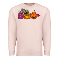 Pale Pink boo pumpkins Premium Sweatshirt - Jasminsmagicworld