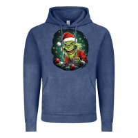 Vintage Denim Grinch Vintage Hoodie - Unal Design