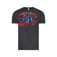 Vintage Black Amerisaurus rex Vintage Tee - texasbilliewilder