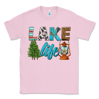 Bubblegum Pink lake life Classic Tee - HRA Design Shop