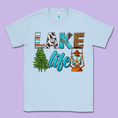 Lake Life Classic Tee Designed By Hra Design Shop