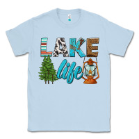 Dusty Blue lake life Classic Tee - HRA Design Shop